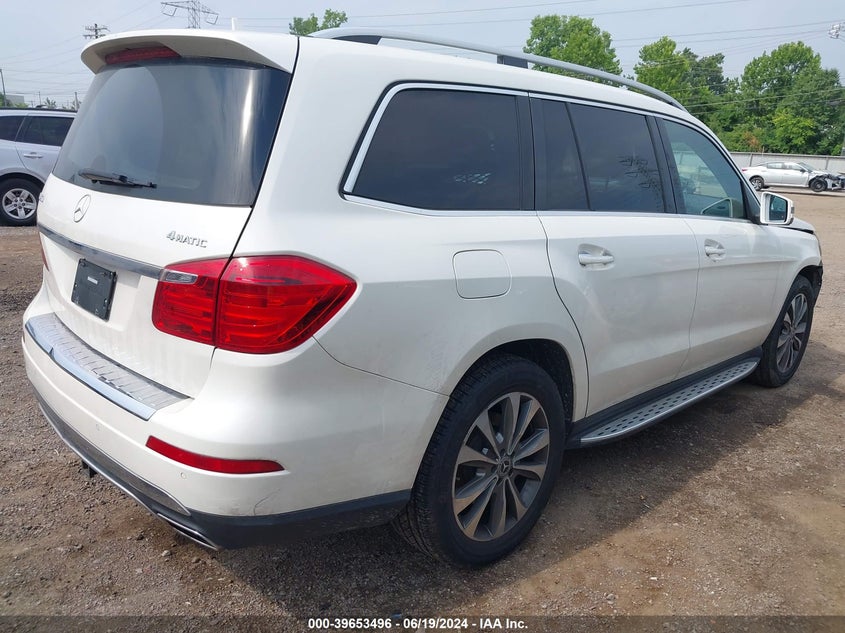 2016 Mercedes-Benz Gl 450 4Matic VIN: 4JGDF6EE1GA704974 Lot: 39653496