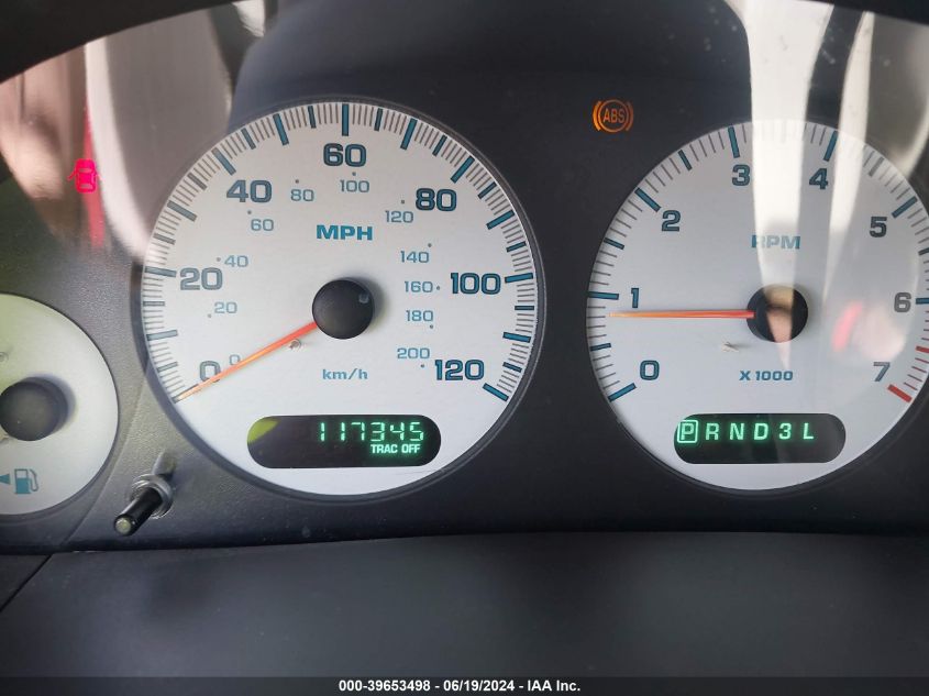 2002 Dodge Grand Caravan Ex VIN: 2B8GP74L02R641242 Lot: 39653498