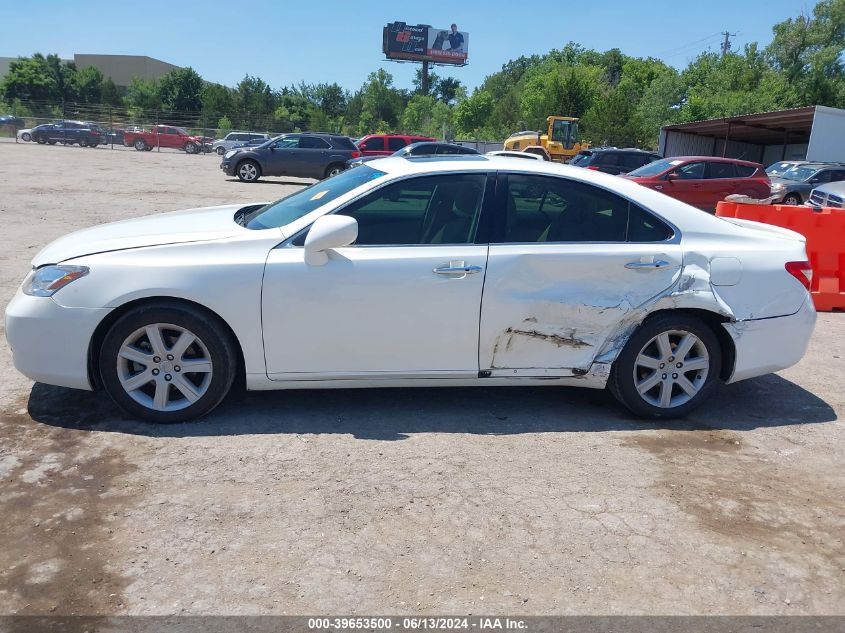2007 Lexus Es 350 VIN: JTHBJ46G272144406 Lot: 39653500