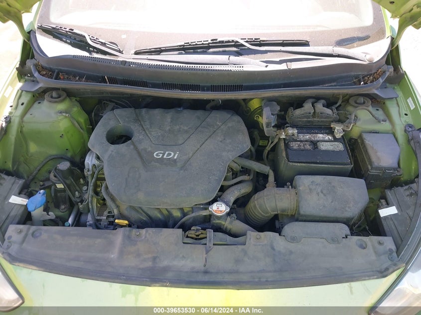 2012 Hyundai Accent Se VIN: KMHCU5AEXCU017874 Lot: 39653530