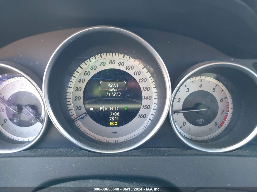 2013 Mercedes-Benz C 300 Luxury 4Matic/Sport 4Matic VIN: WDDGF8AB3DR277759 Lot: 39653540