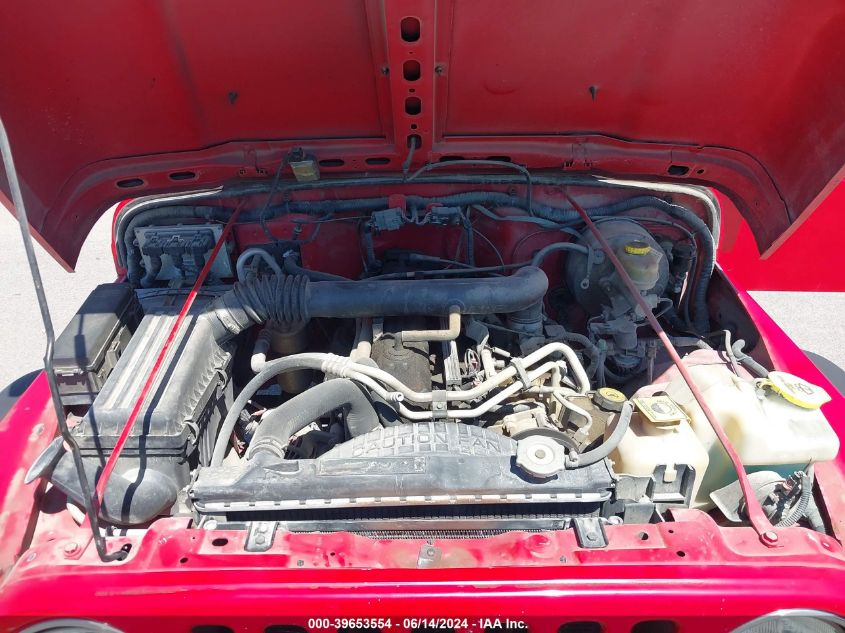 2003 Jeep Wrangler X VIN: 1J4FA39S03P319286 Lot: 39653554