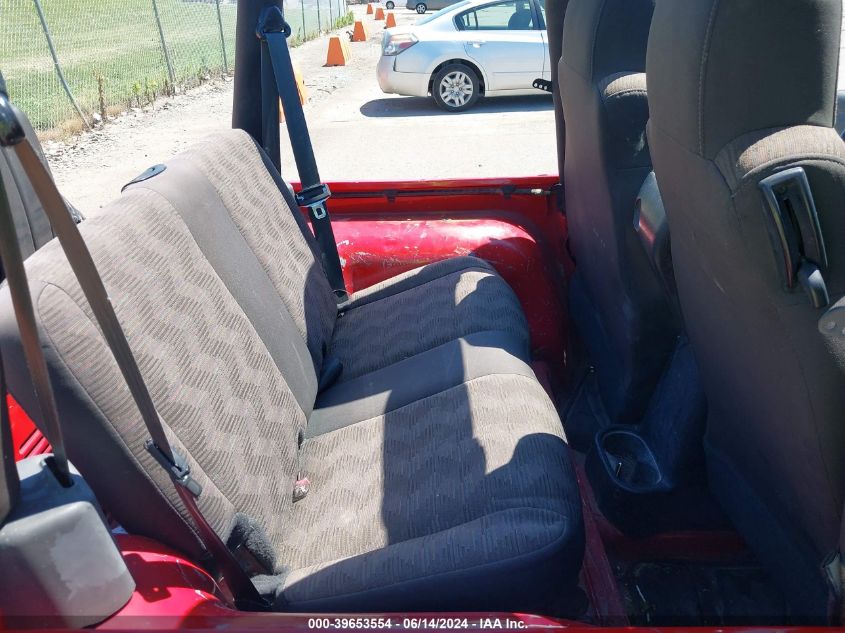 2003 Jeep Wrangler X VIN: 1J4FA39S03P319286 Lot: 39653554