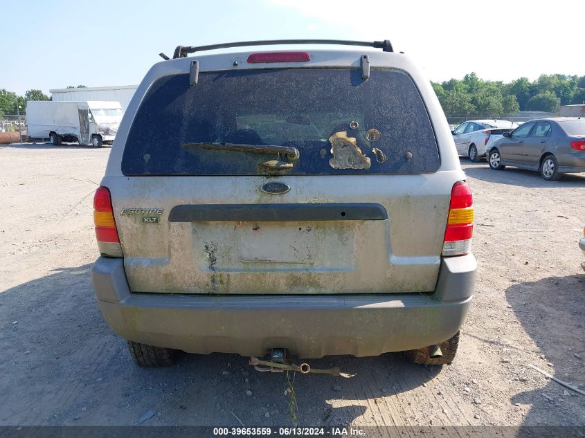 2001 Ford Escape Xlt VIN: 1FMYU04111KF61853 Lot: 39653559