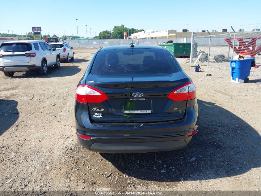 2017 Ford Fiesta Se VIN: 3FADP4BJ6HM132804 Lot: 39653565