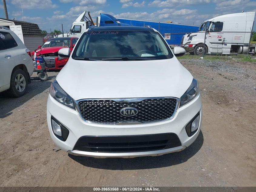 2016 Kia Sorento 3.3L Sx VIN: 5XYPKDA52GG083428 Lot: 39653568
