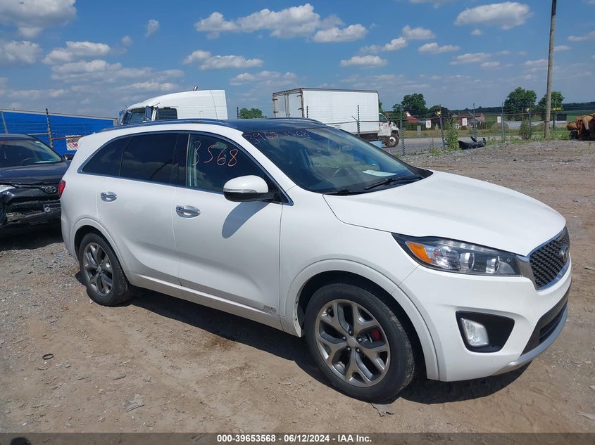 2016 Kia Sorento 3.3L Sx VIN: 5XYPKDA52GG083428 Lot: 39653568