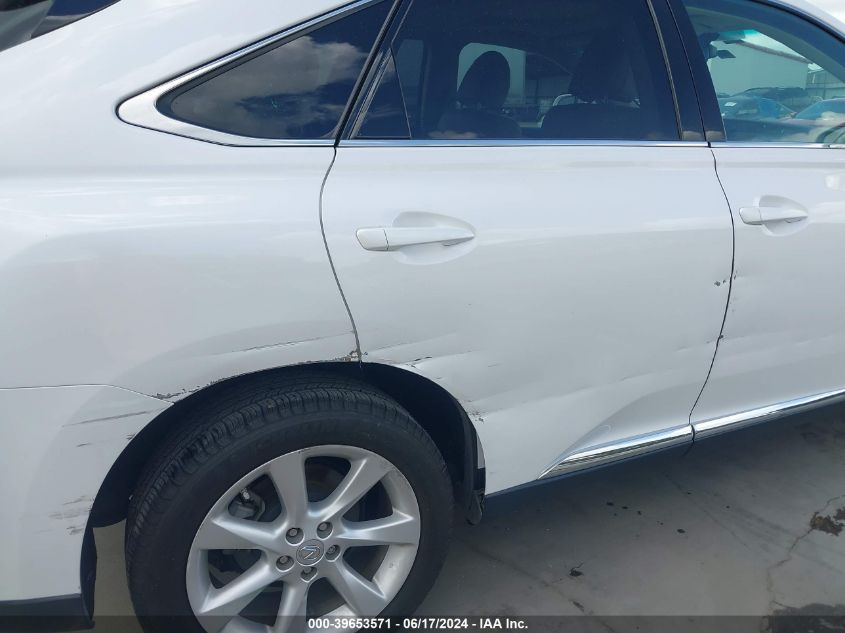 2012 Lexus Rx 350 VIN: 2T2ZK1BA4CC066800 Lot: 39653571