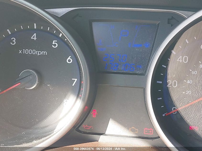 2013 Hyundai Tucson Gls VIN: KM8JU3AC0DU722503 Lot: 39653574