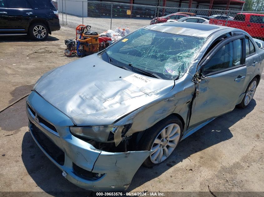 2008 Mitsubishi Lancer Gts VIN: JA3AU86U28U047048 Lot: 39653576