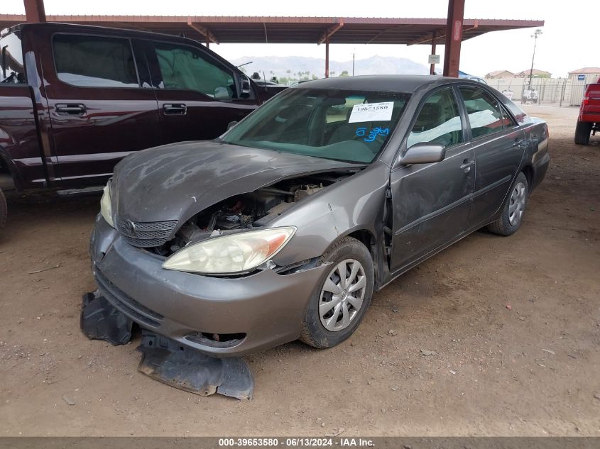 2004 Toyota Camry Le VIN: 4T1BE32K44U803611 Lot: 39653580