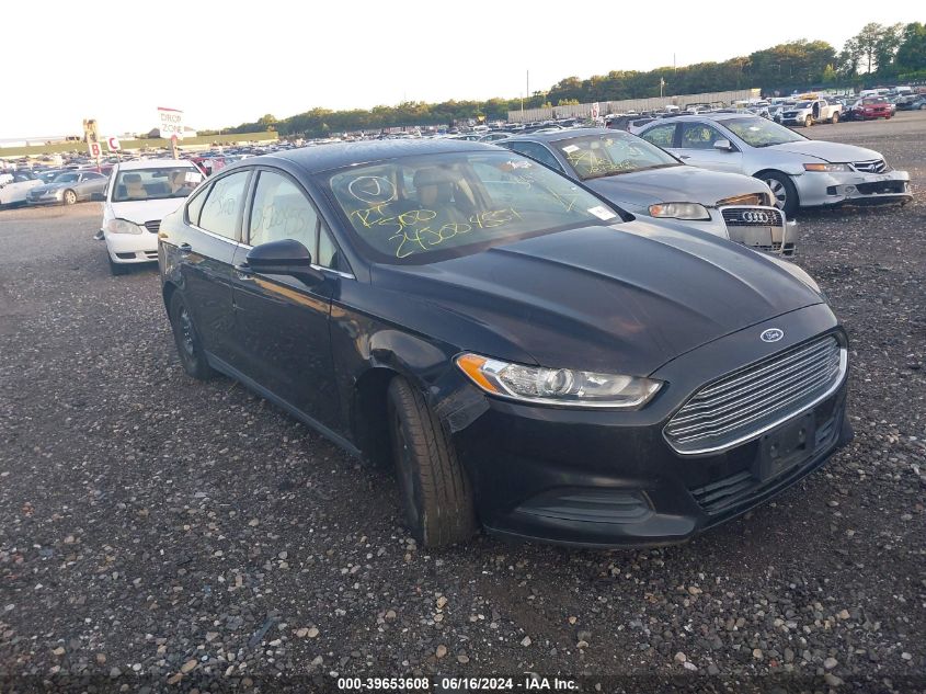 2013 FORD FUSION S - 3FA6P0G78DR364347