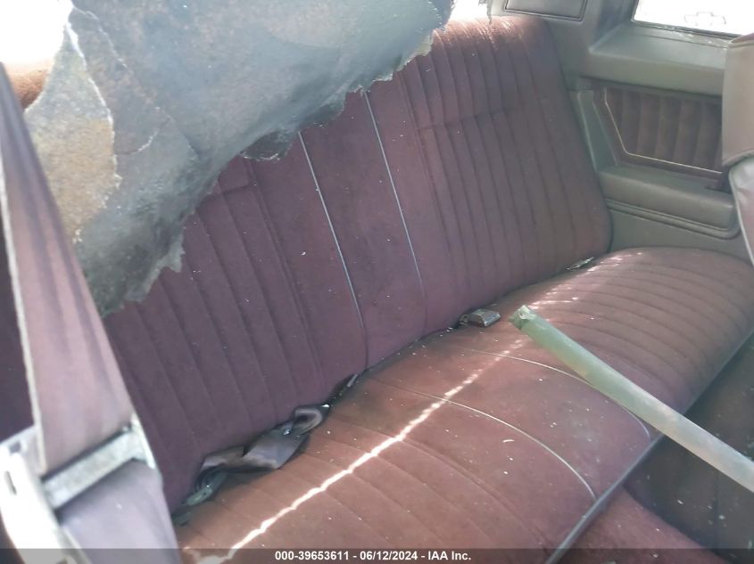 1987 Chevrolet Monte Carlo VIN: 1G1GZ11G2HP151696 Lot: 39653611