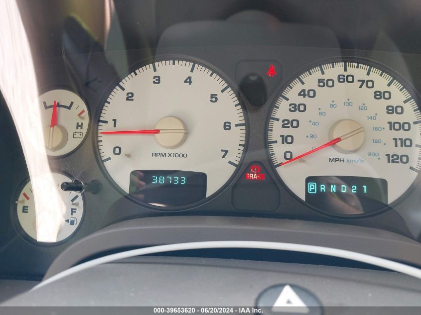 2005 Dodge Ram 1500 Slt/Laramie VIN: 1D7HA18N05J624328 Lot: 39653620