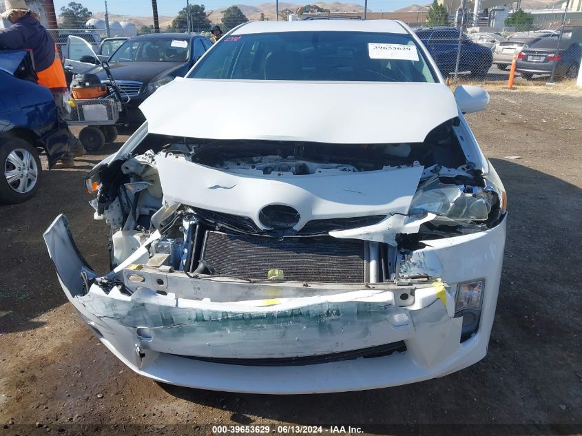 2011 Toyota Prius Three VIN: JTDKN3DU1B0262315 Lot: 39653629