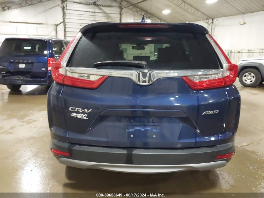 2019 Honda Cr-V Ex-L VIN: 5J6RW2H8XKL001759 Lot: 39653649