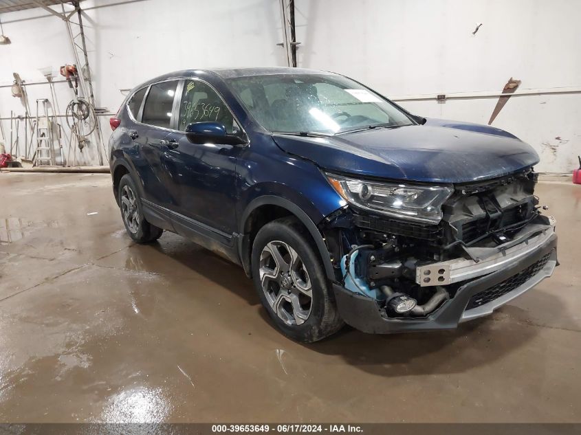 2019 Honda Cr-V Ex-L VIN: 5J6RW2H8XKL001759 Lot: 39653649