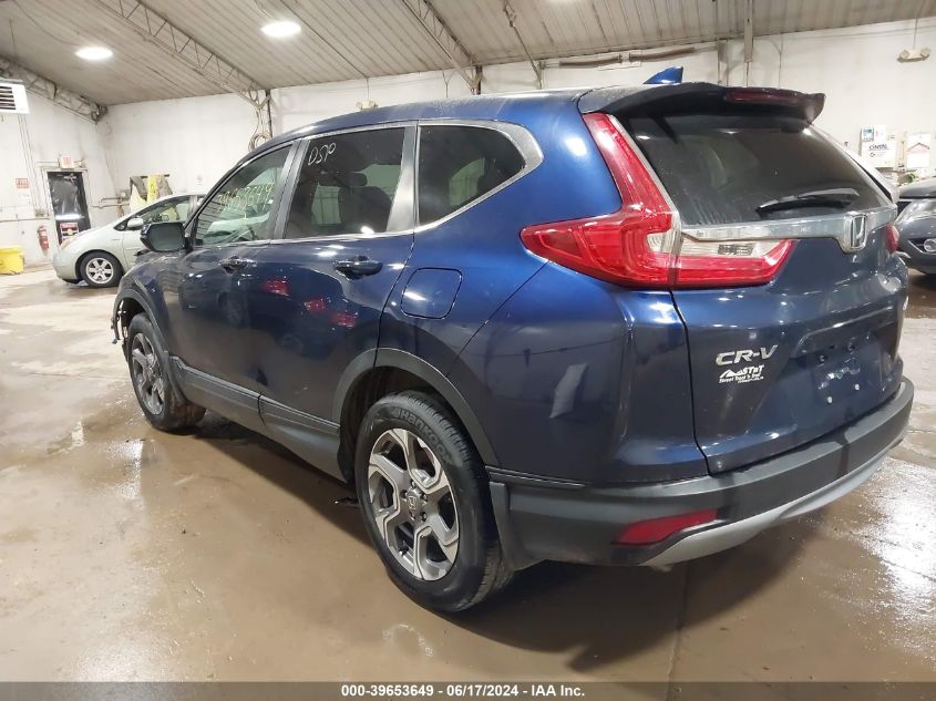 2019 Honda Cr-V Ex-L VIN: 5J6RW2H8XKL001759 Lot: 39653649