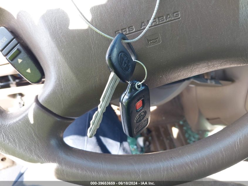 2001 Toyota Sienna Le VIN: 4T3ZF13C31U381891 Lot: 39653659