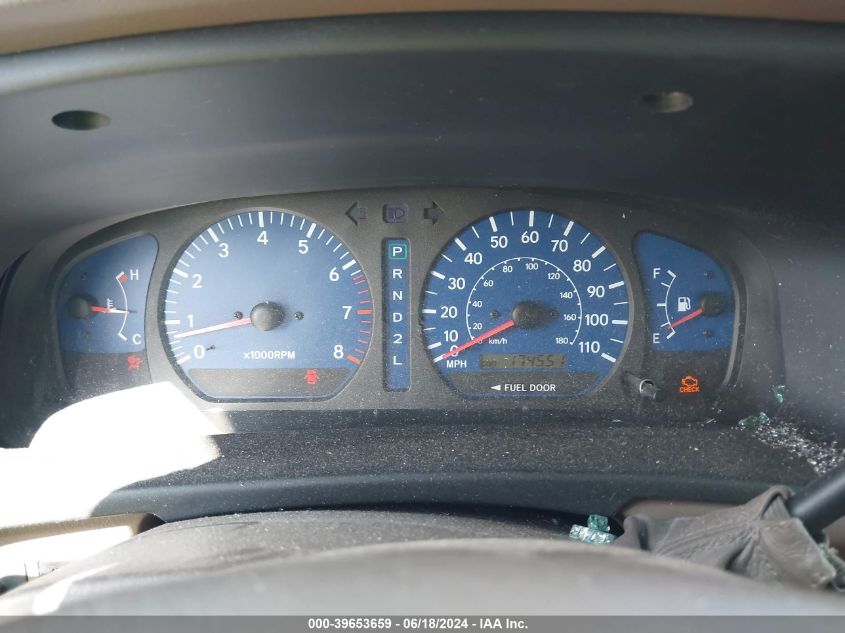 2001 Toyota Sienna Le VIN: 4T3ZF13C31U381891 Lot: 39653659