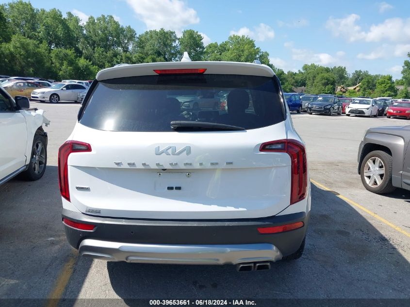 2022 Kia Telluride S VIN: 5XYP6DHCXNG273192 Lot: 39653661