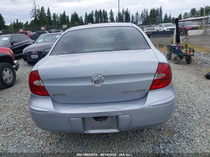 2005 Buick Lacrosse Cx VIN: 2G4WC532251249631 Lot: 39653676