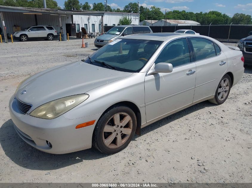 2005 Lexus Es 330 VIN: JTHBA30G455078049 Lot: 39653680