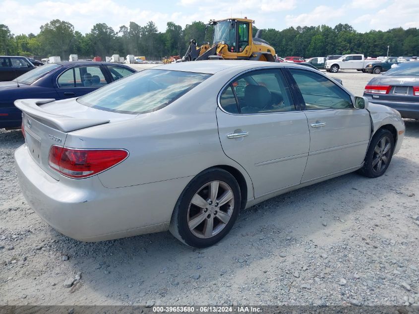 2005 Lexus Es 330 VIN: JTHBA30G455078049 Lot: 39653680