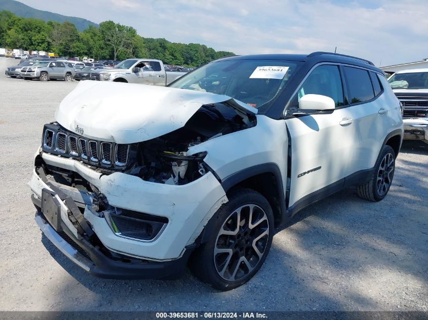 2018 Jeep Compass Limited 4X4 VIN: 3C4NJDCB5JT131355 Lot: 39653681