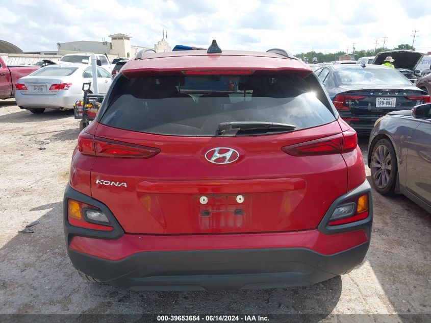 2018 Hyundai Kona Sel VIN: KM8K62AA6JU162991 Lot: 39653684