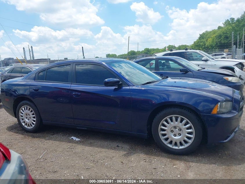 2014 Dodge Charger Police VIN: 2C3CDXKT5EH371700 Lot: 39653691