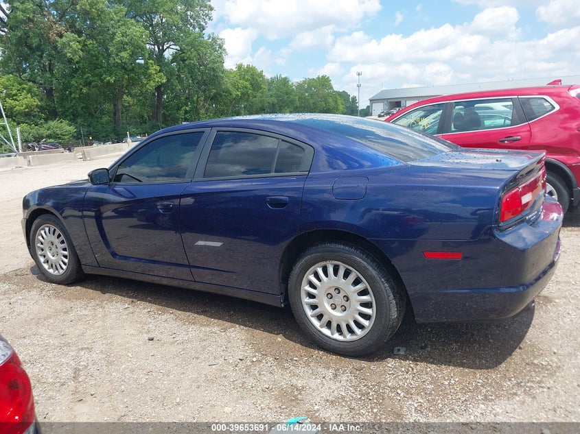 2014 Dodge Charger Police VIN: 2C3CDXKT5EH371700 Lot: 39653691