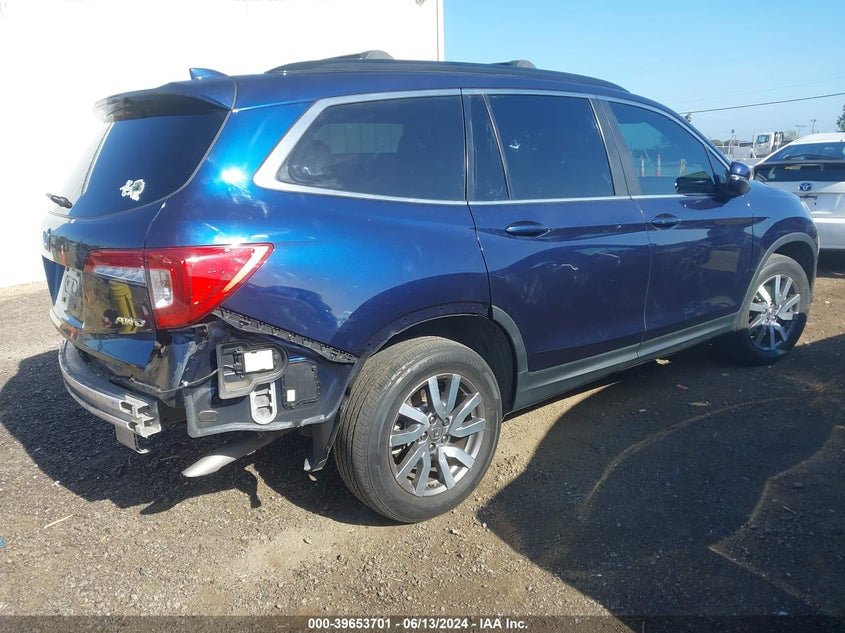 2019 HONDA PILOT EX - 5FNYF6H37KB054211