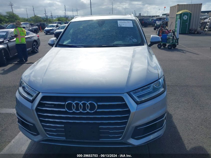 2019 Audi Q7 55 Premium VIN: WA1AABF79KD006208 Lot: 39653703