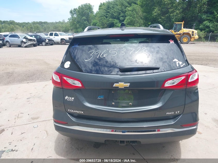 2020 CHEVROLET EQUINOX LT - 3GNAXUEV6LS606161