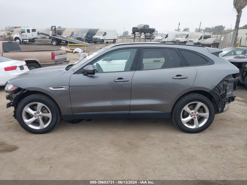 2018 Jaguar F-Pace 25T Premium VIN: SADCJ2FX5JA263062 Lot: 39653731