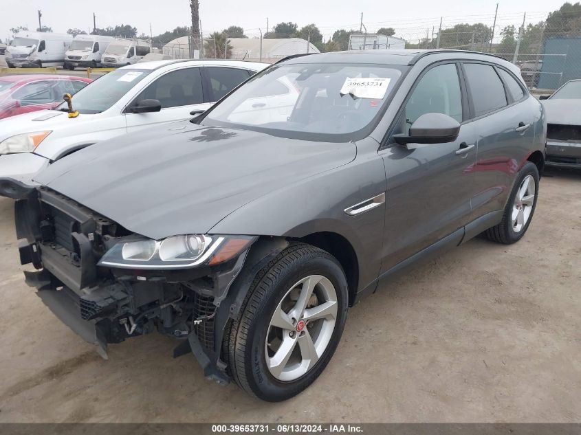 2018 Jaguar F-Pace 25T Premium VIN: SADCJ2FX5JA263062 Lot: 39653731