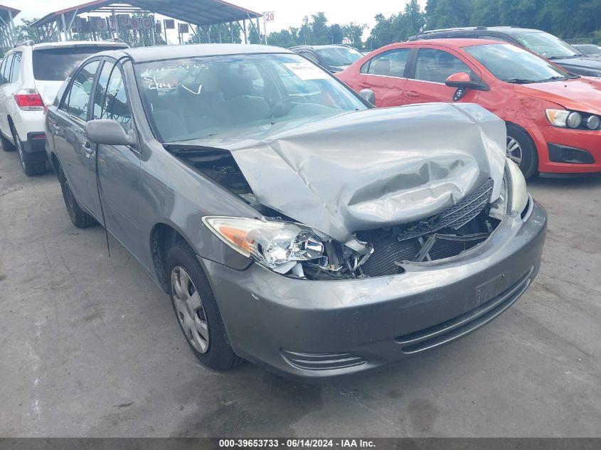 2004 Toyota Camry Le VIN: 4T1BE32K24U829267 Lot: 39653733