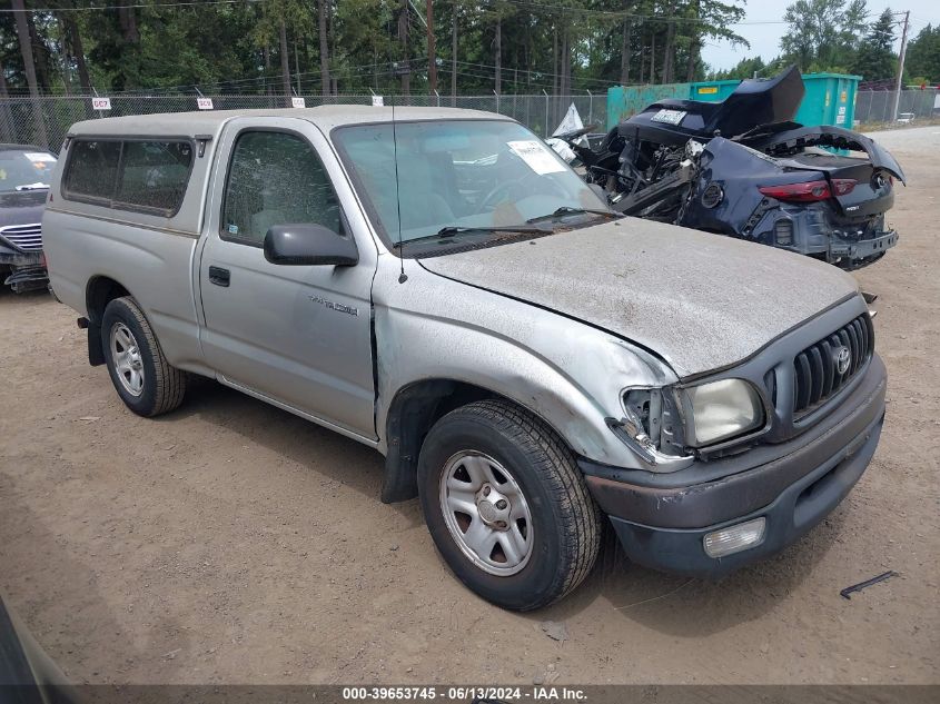 2002 Toyota Tacoma VIN: 5TENL42N42Z125258 Lot: 39653745