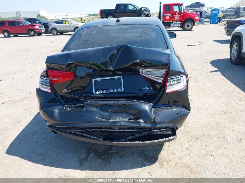 2013 Audi A4 2.0T Premium VIN: WAUEFAFL9DN032933 Lot: 39653748