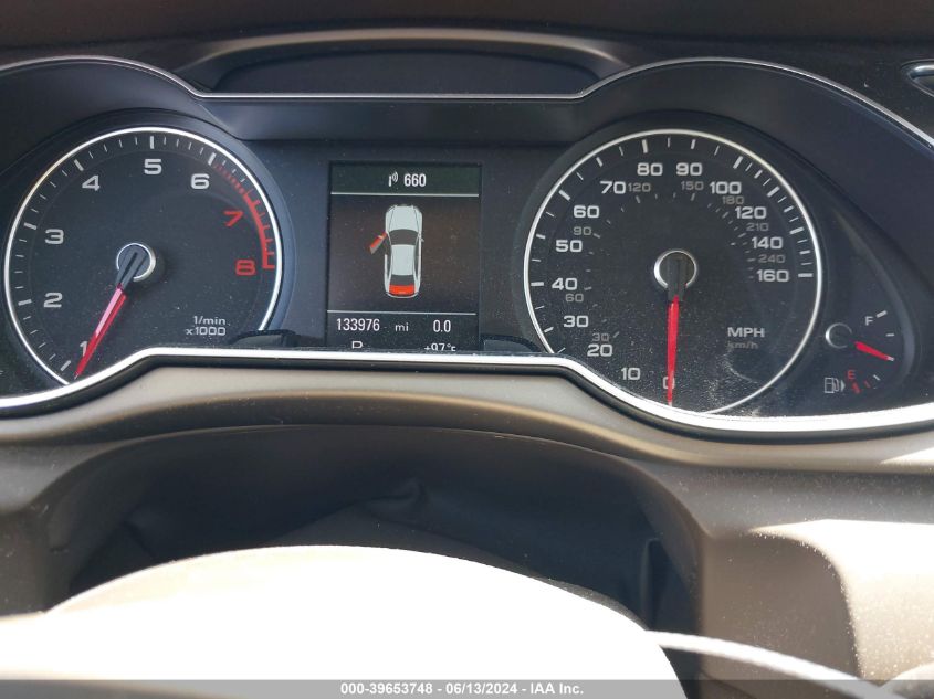 2013 Audi A4 2.0T Premium VIN: WAUEFAFL9DN032933 Lot: 39653748