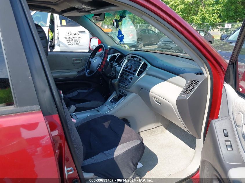 2004 Toyota Highlander V6 VIN: JTEEP21A540043433 Lot: 39653757