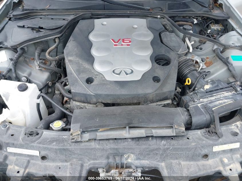 2004 Infiniti G35 VIN: JNKCV54E54M816801 Lot: 39653769