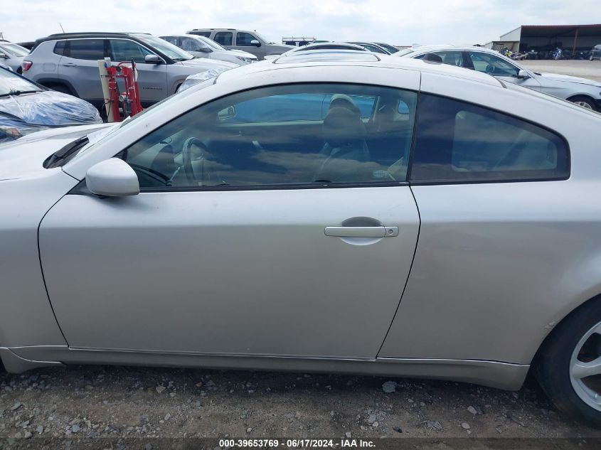 2004 Infiniti G35 VIN: JNKCV54E54M816801 Lot: 39653769