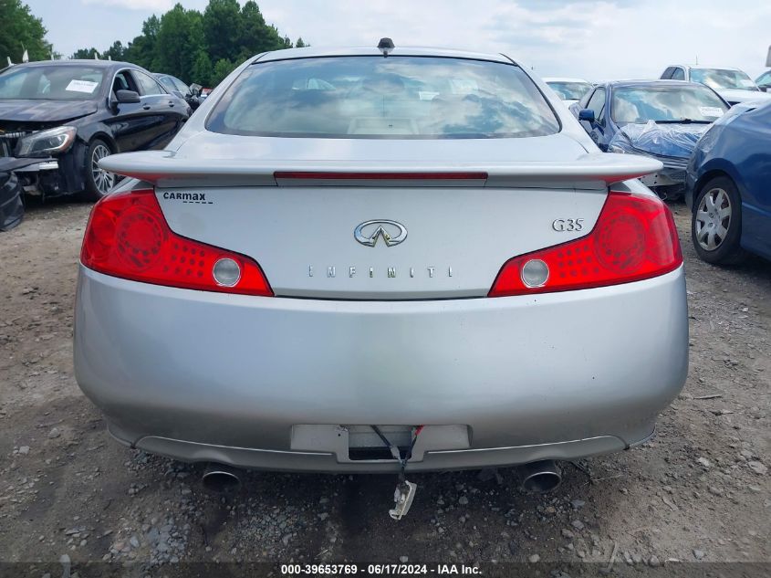 2004 Infiniti G35 VIN: JNKCV54E54M816801 Lot: 39653769