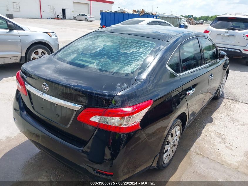 2015 Nissan Sentra S VIN: 3N1AB7AP4FY359680 Lot: 39653775