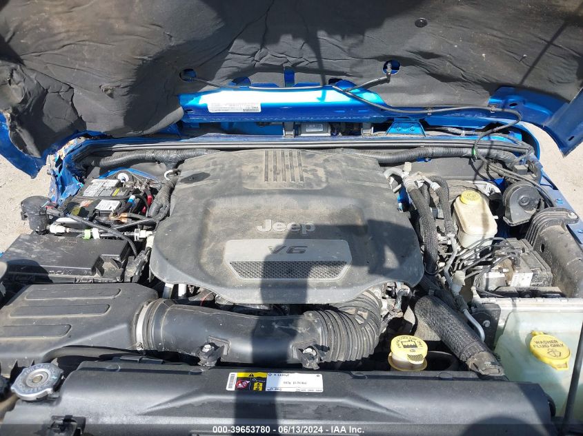 2015 Jeep Wrangler Unlimited Rubicon VIN: 1C4BJWFG6FL620727 Lot: 39653780