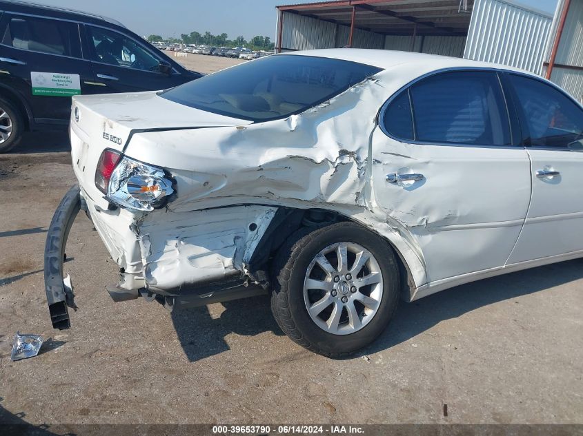 2003 Lexus Es 300 VIN: JTHBF30G530116948 Lot: 39653790