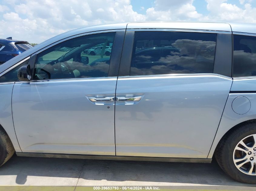 2012 Honda Odyssey Ex-L VIN: 5FNRL5H6XCB123220 Lot: 39653793