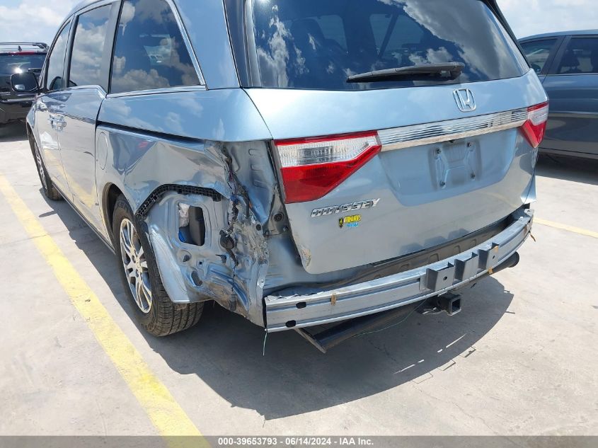 2012 Honda Odyssey Ex-L VIN: 5FNRL5H6XCB123220 Lot: 39653793